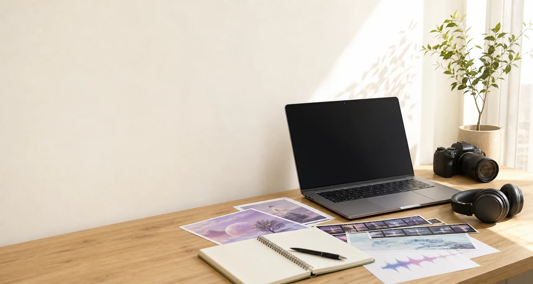 Рабочее место для создания текстов, изображений, видео и музыки через нейросети